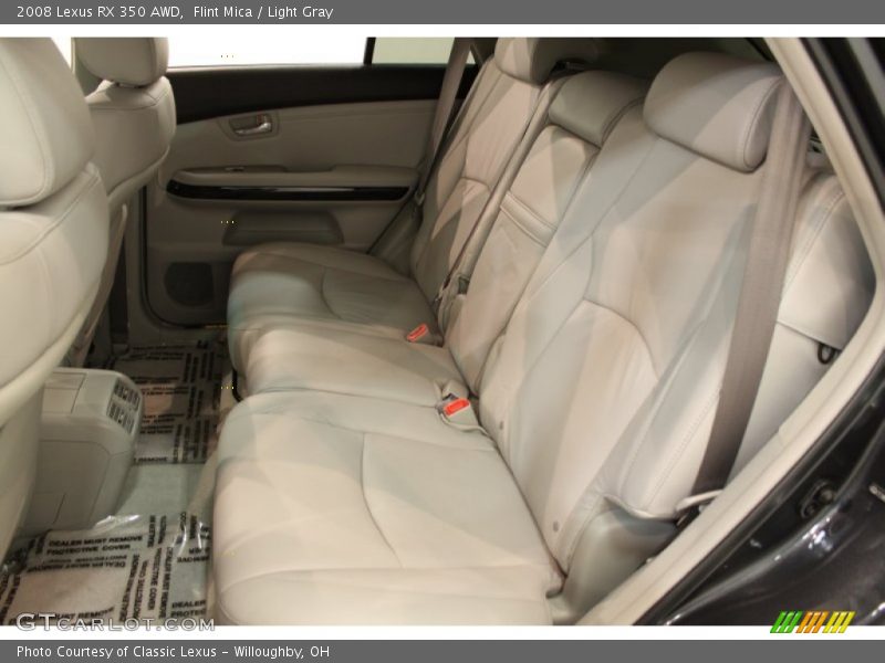 Flint Mica / Light Gray 2008 Lexus RX 350 AWD