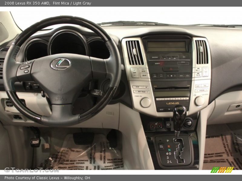 Flint Mica / Light Gray 2008 Lexus RX 350 AWD