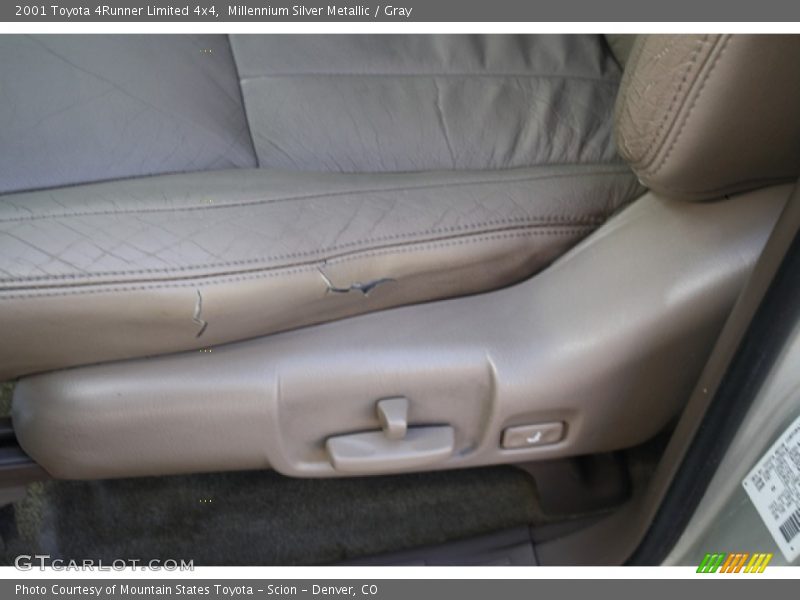 Millennium Silver Metallic / Gray 2001 Toyota 4Runner Limited 4x4