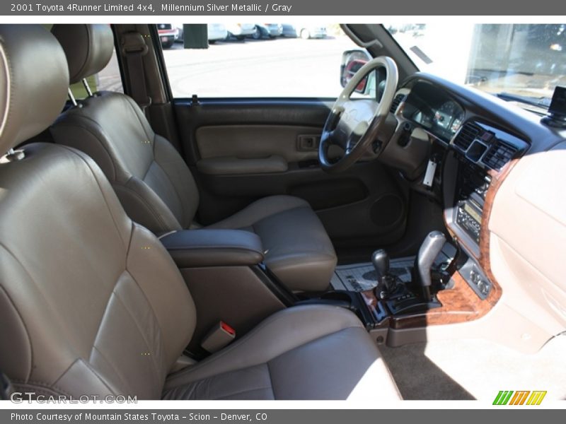 Millennium Silver Metallic / Gray 2001 Toyota 4Runner Limited 4x4