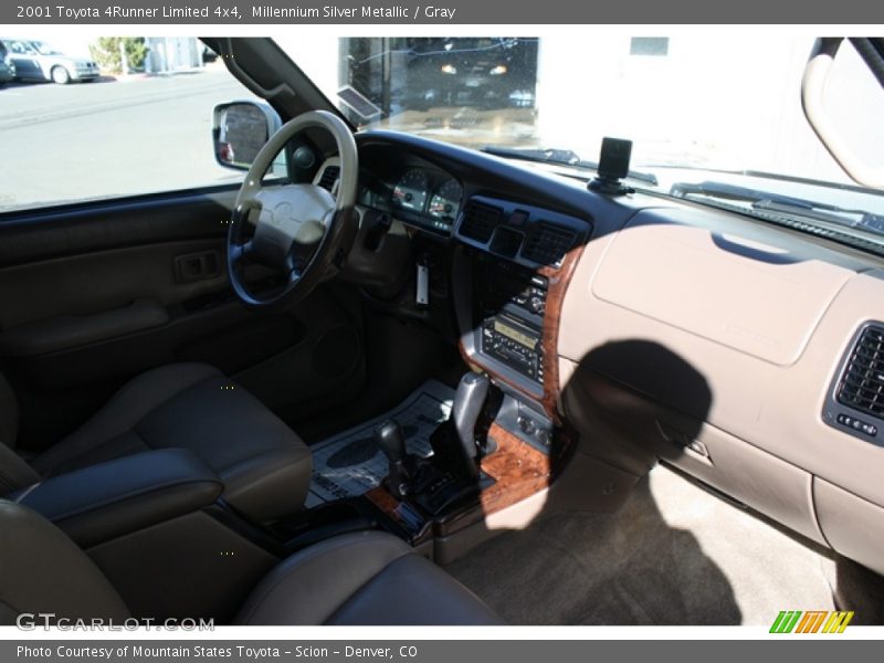 Millennium Silver Metallic / Gray 2001 Toyota 4Runner Limited 4x4