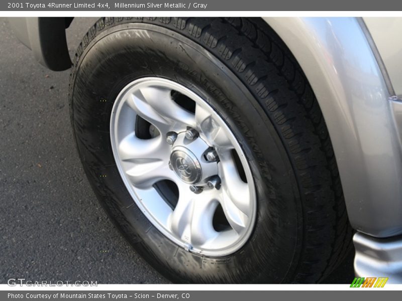 Millennium Silver Metallic / Gray 2001 Toyota 4Runner Limited 4x4