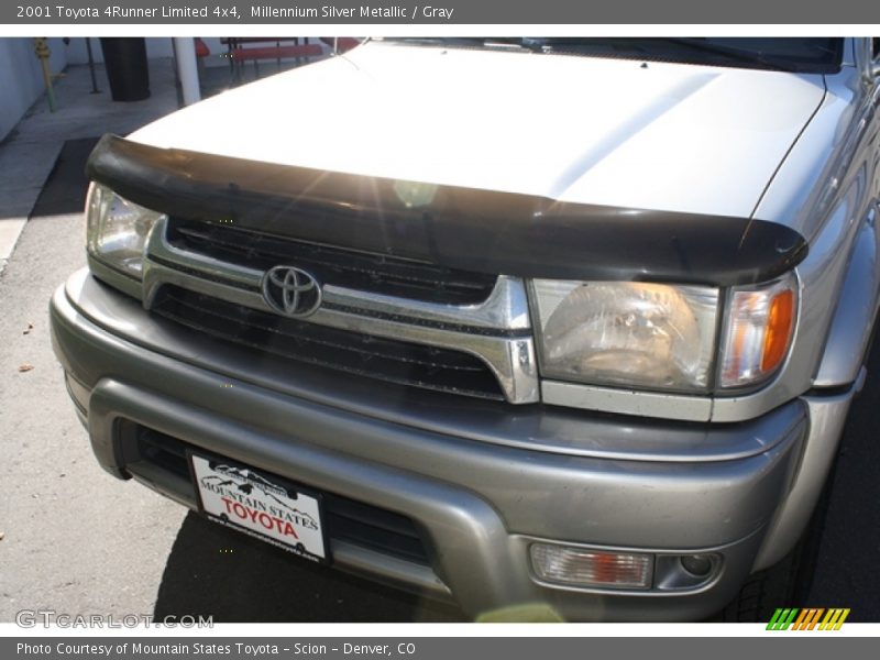 Millennium Silver Metallic / Gray 2001 Toyota 4Runner Limited 4x4