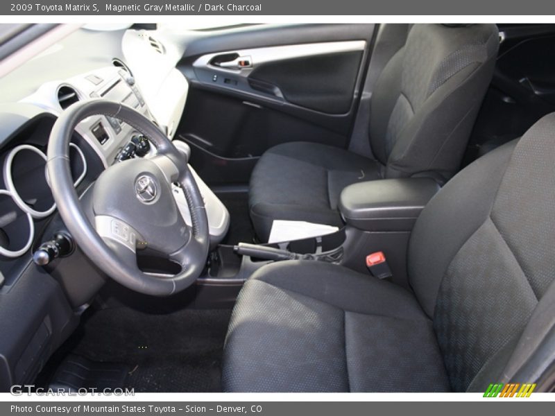 Magnetic Gray Metallic / Dark Charcoal 2009 Toyota Matrix S