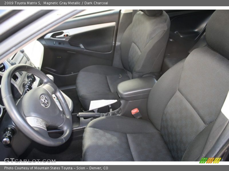 Magnetic Gray Metallic / Dark Charcoal 2009 Toyota Matrix S