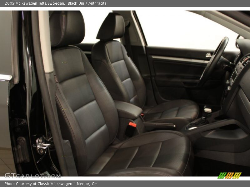 Black Uni / Anthracite 2009 Volkswagen Jetta SE Sedan