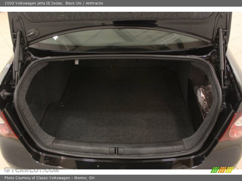 Black Uni / Anthracite 2009 Volkswagen Jetta SE Sedan