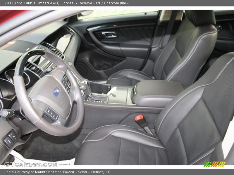  2011 Taurus Limited AWD Charcoal Black Interior