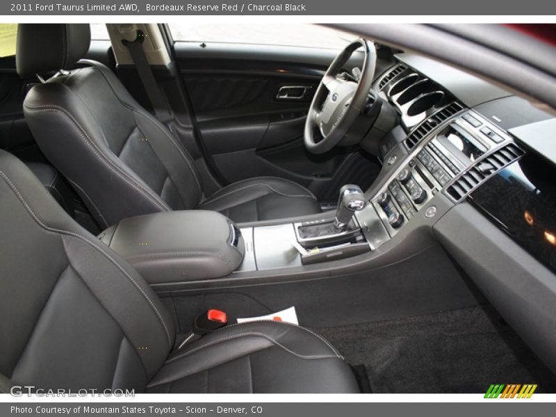  2011 Taurus Limited AWD Charcoal Black Interior