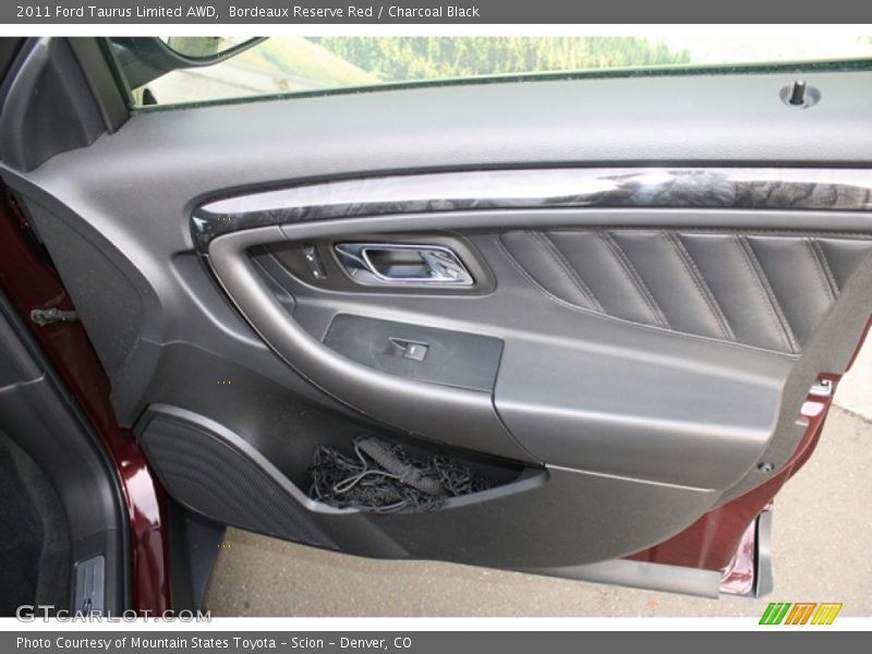 Bordeaux Reserve Red / Charcoal Black 2011 Ford Taurus Limited AWD