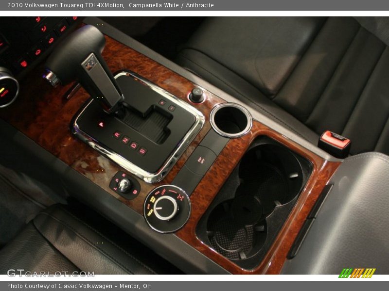  2010 Touareg TDI 4XMotion 6 Speed Tiptronic Automatic Shifter