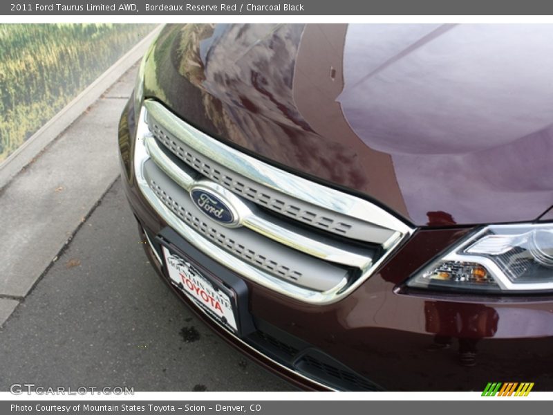 Bordeaux Reserve Red / Charcoal Black 2011 Ford Taurus Limited AWD