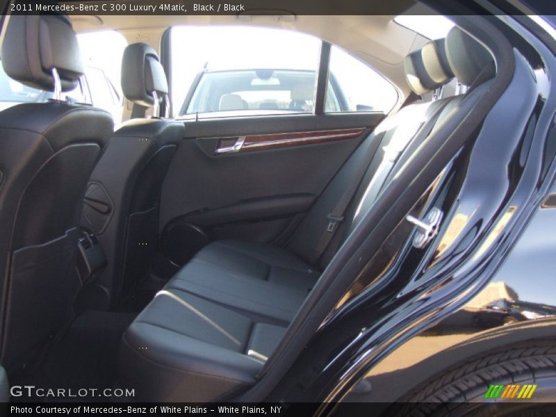 Black / Black 2011 Mercedes-Benz C 300 Luxury 4Matic