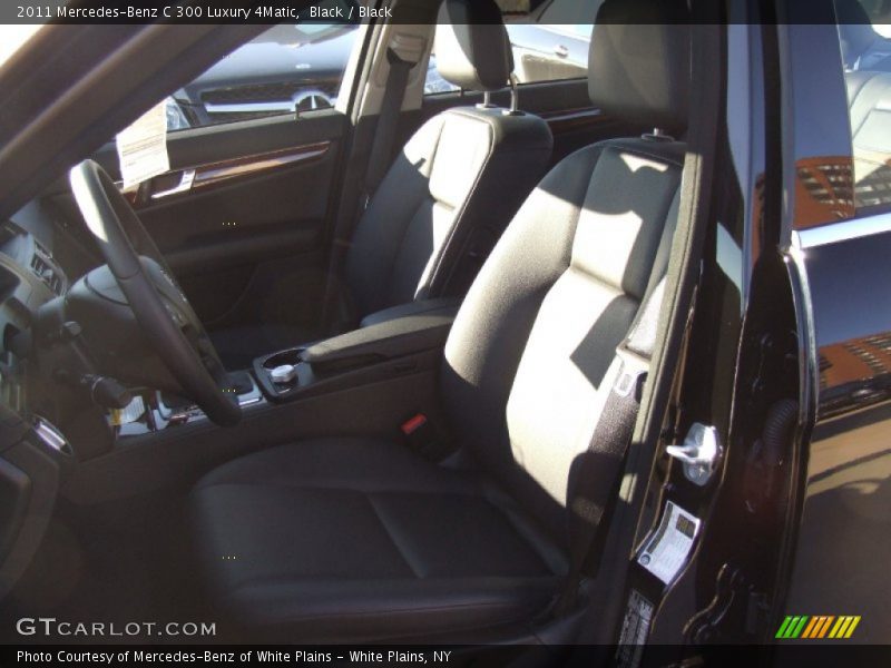 Black / Black 2011 Mercedes-Benz C 300 Luxury 4Matic