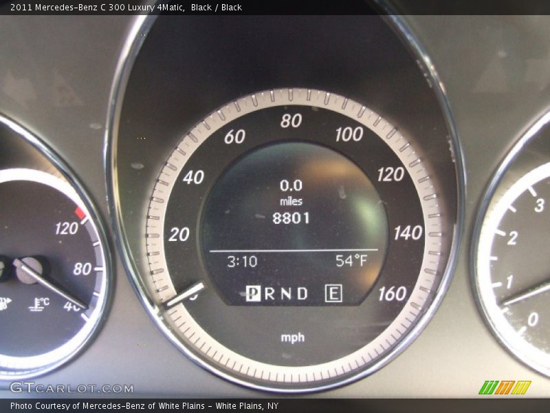 Black / Black 2011 Mercedes-Benz C 300 Luxury 4Matic