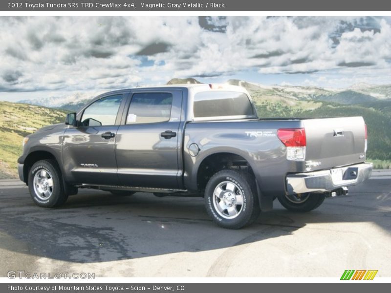 Magnetic Gray Metallic / Black 2012 Toyota Tundra SR5 TRD CrewMax 4x4
