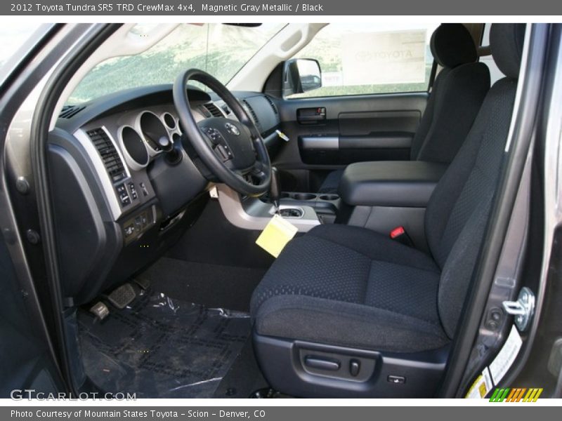 Magnetic Gray Metallic / Black 2012 Toyota Tundra SR5 TRD CrewMax 4x4