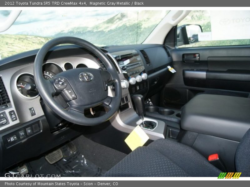 Magnetic Gray Metallic / Black 2012 Toyota Tundra SR5 TRD CrewMax 4x4