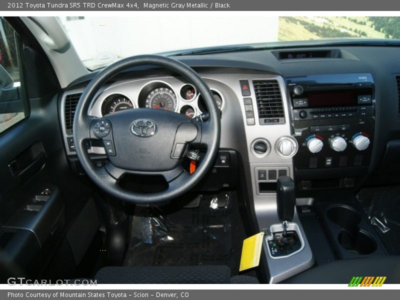 Magnetic Gray Metallic / Black 2012 Toyota Tundra SR5 TRD CrewMax 4x4