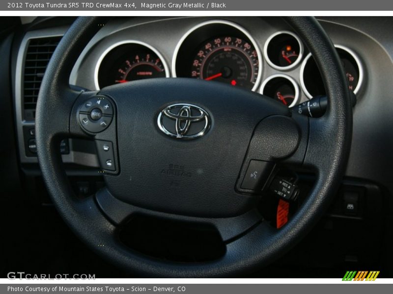 Magnetic Gray Metallic / Black 2012 Toyota Tundra SR5 TRD CrewMax 4x4