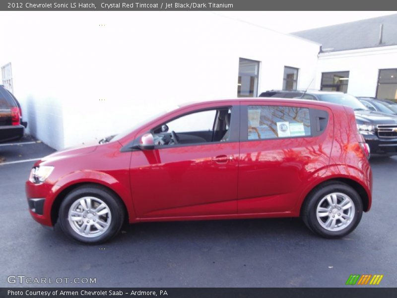  2012 Sonic LS Hatch Crystal Red Tintcoat