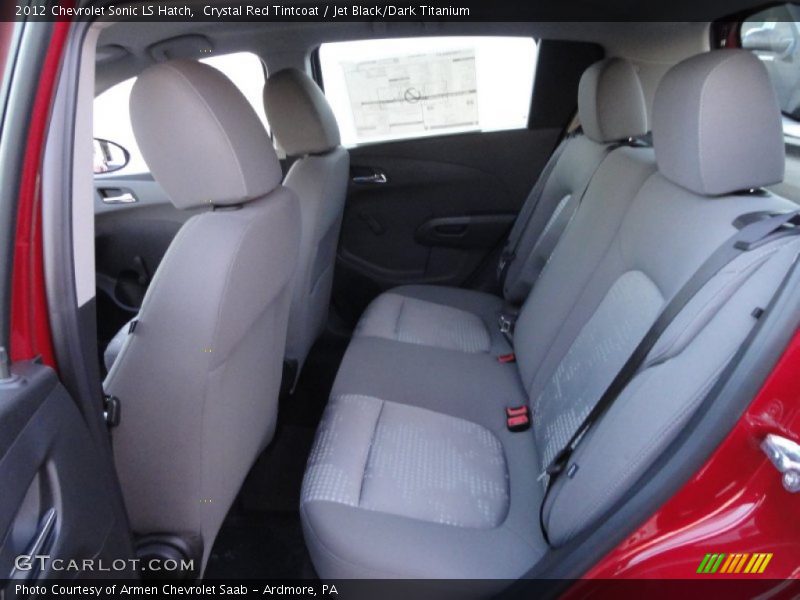 Rear seats - 2012 Chevrolet Sonic LS Hatch