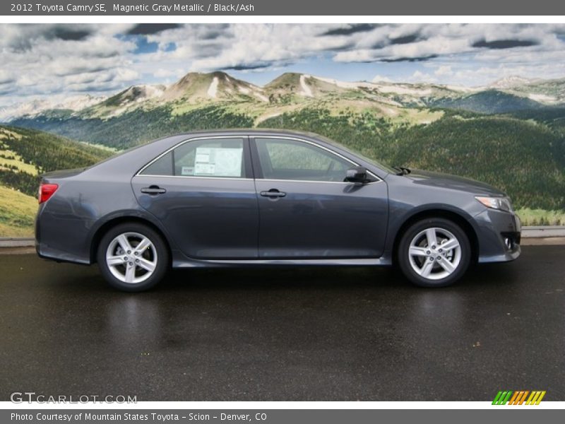 Magnetic Gray Metallic / Black/Ash 2012 Toyota Camry SE