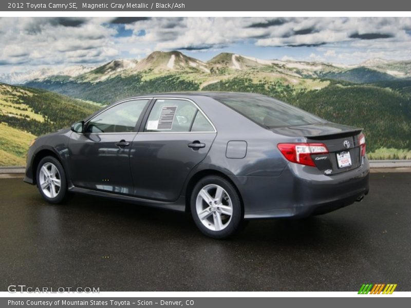 Magnetic Gray Metallic / Black/Ash 2012 Toyota Camry SE