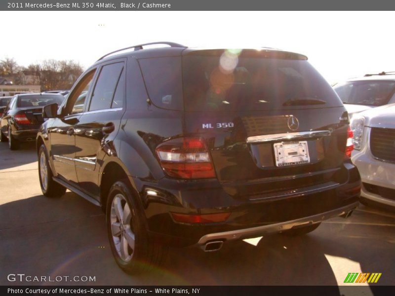 Black / Cashmere 2011 Mercedes-Benz ML 350 4Matic