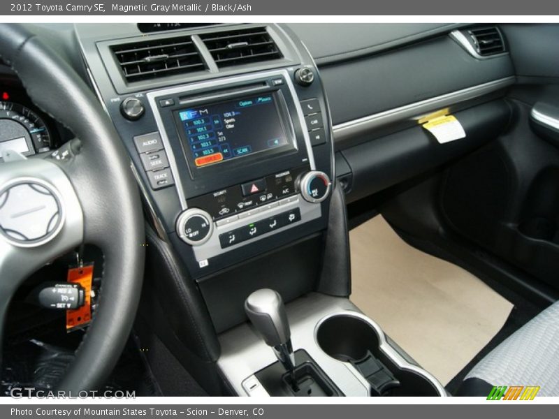 Magnetic Gray Metallic / Black/Ash 2012 Toyota Camry SE
