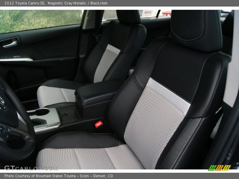 Magnetic Gray Metallic / Black/Ash 2012 Toyota Camry SE