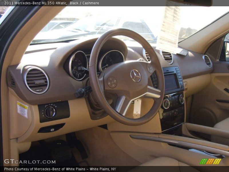Black / Cashmere 2011 Mercedes-Benz ML 350 4Matic