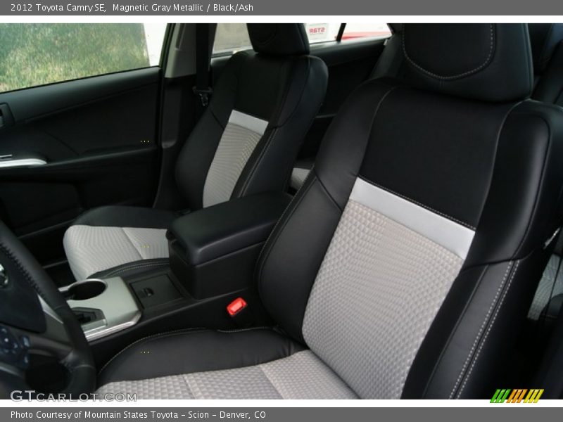 Magnetic Gray Metallic / Black/Ash 2012 Toyota Camry SE