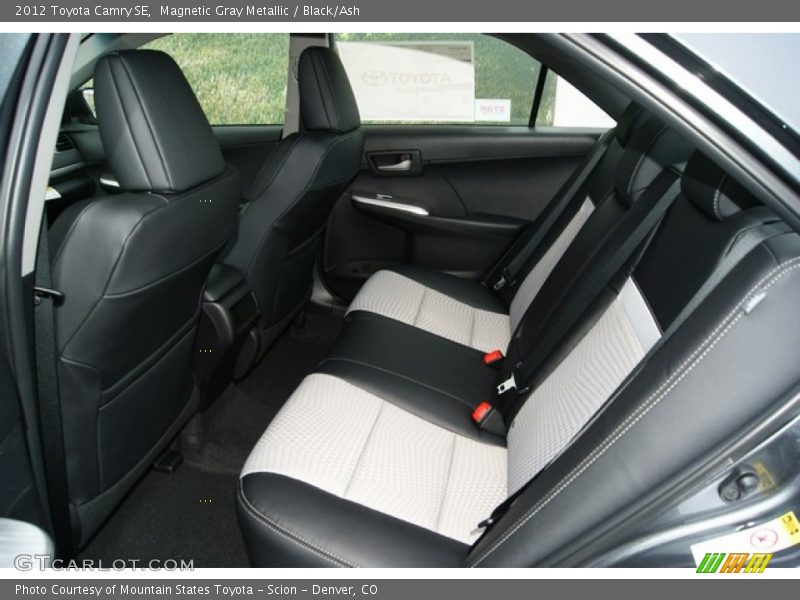 Magnetic Gray Metallic / Black/Ash 2012 Toyota Camry SE