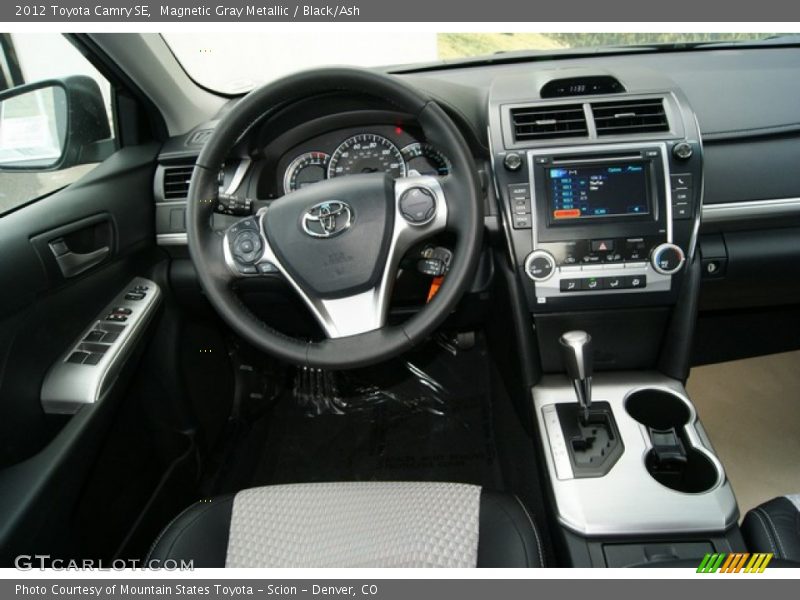 Magnetic Gray Metallic / Black/Ash 2012 Toyota Camry SE