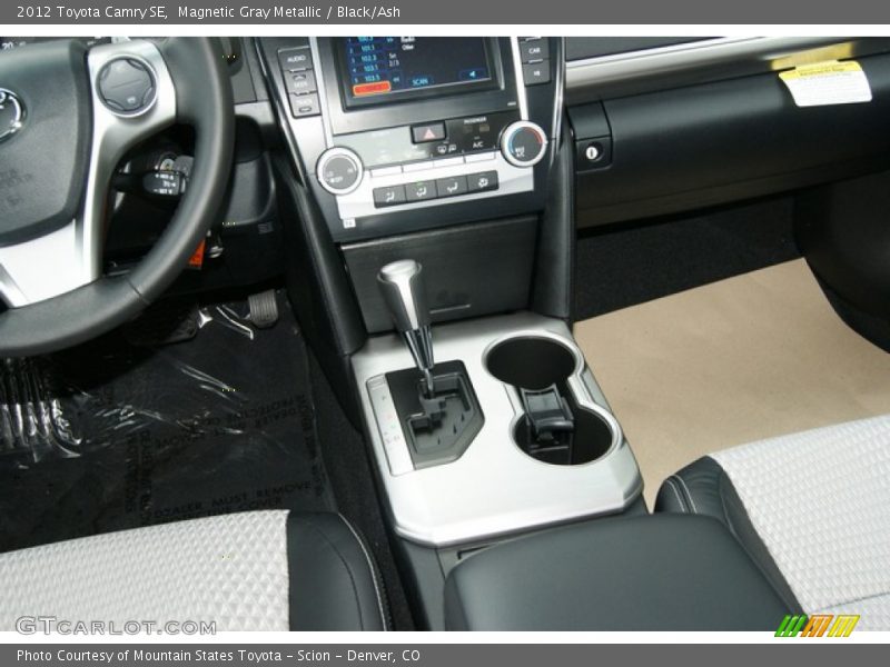 Magnetic Gray Metallic / Black/Ash 2012 Toyota Camry SE