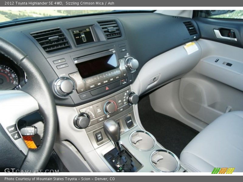 Sizzling Crimson Mica / Ash 2012 Toyota Highlander SE 4WD