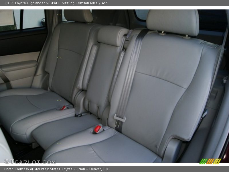 Sizzling Crimson Mica / Ash 2012 Toyota Highlander SE 4WD