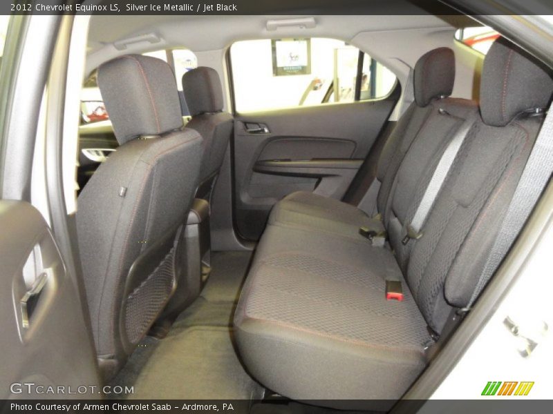 Silver Ice Metallic / Jet Black 2012 Chevrolet Equinox LS