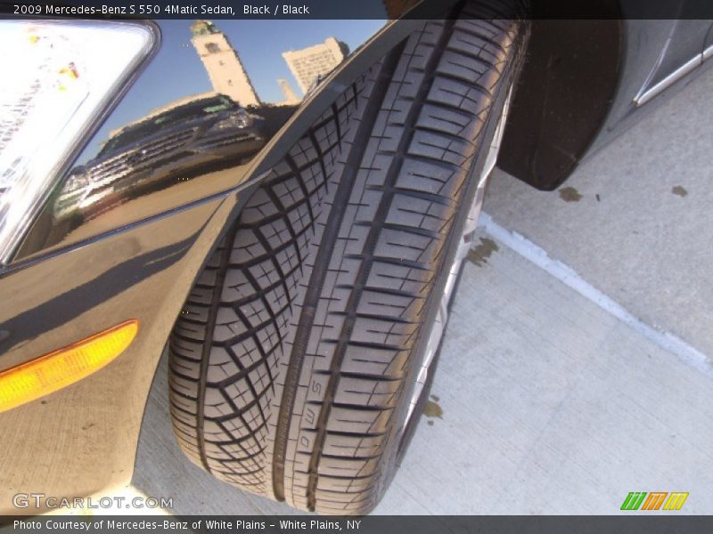 Black / Black 2009 Mercedes-Benz S 550 4Matic Sedan