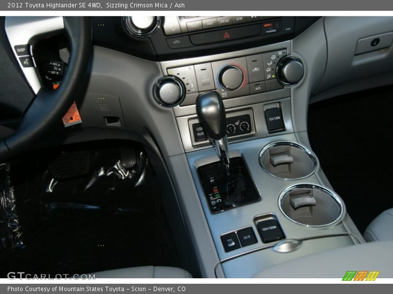 Sizzling Crimson Mica / Ash 2012 Toyota Highlander SE 4WD