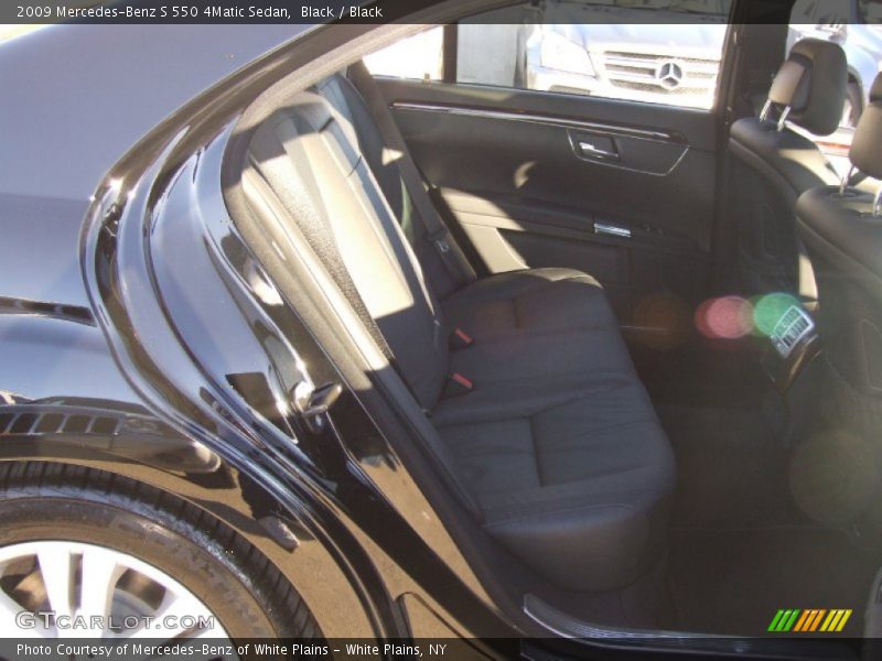 Black / Black 2009 Mercedes-Benz S 550 4Matic Sedan