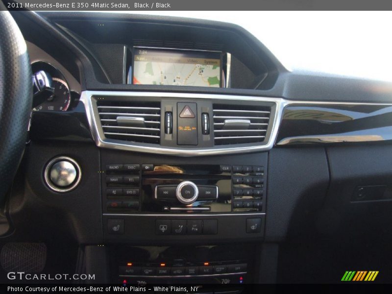 Black / Black 2011 Mercedes-Benz E 350 4Matic Sedan