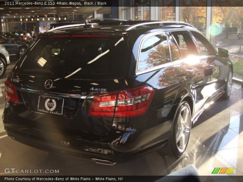 Black / Black 2011 Mercedes-Benz E 350 4Matic Wagon