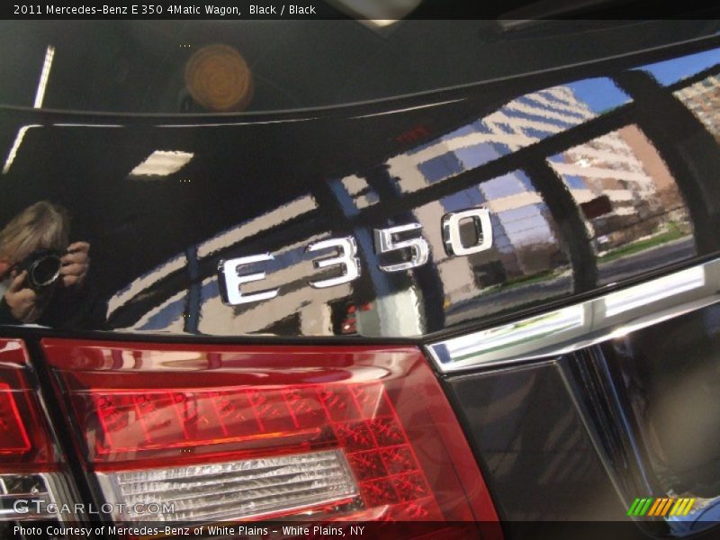 Black / Black 2011 Mercedes-Benz E 350 4Matic Wagon