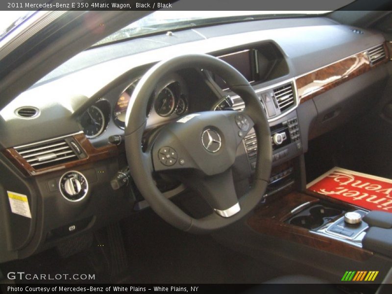 Black / Black 2011 Mercedes-Benz E 350 4Matic Wagon