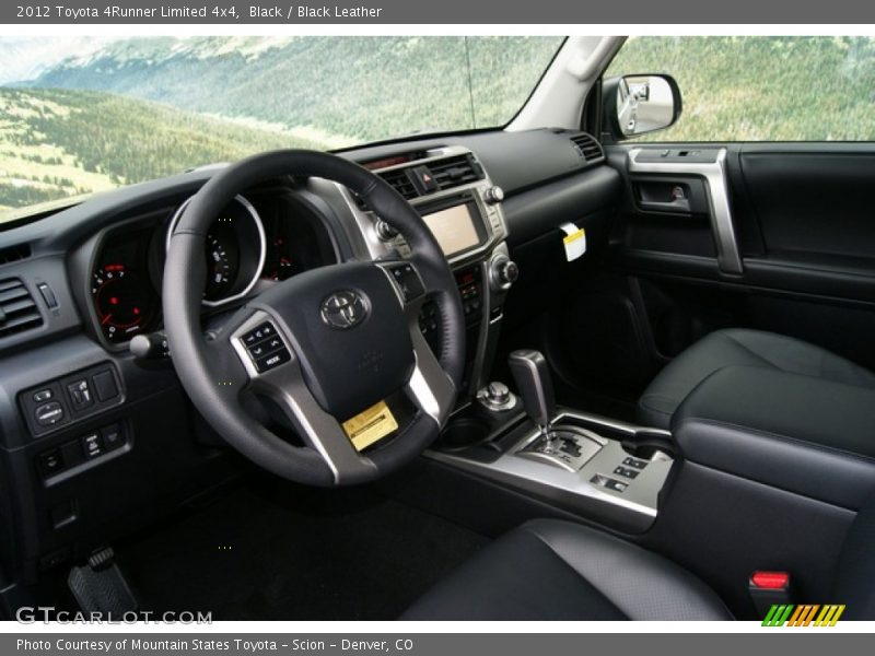 Black / Black Leather 2012 Toyota 4Runner Limited 4x4