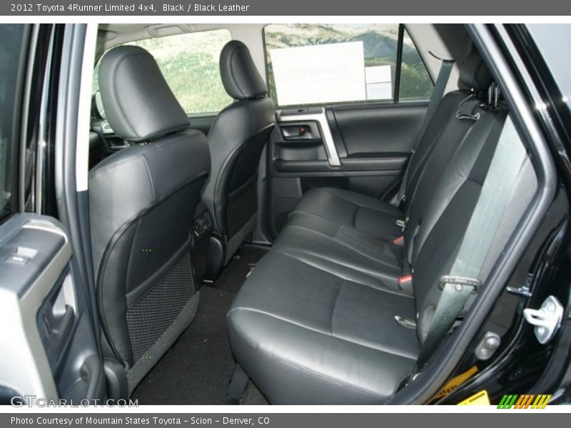 2012 4Runner Limited 4x4 Black Leather Interior