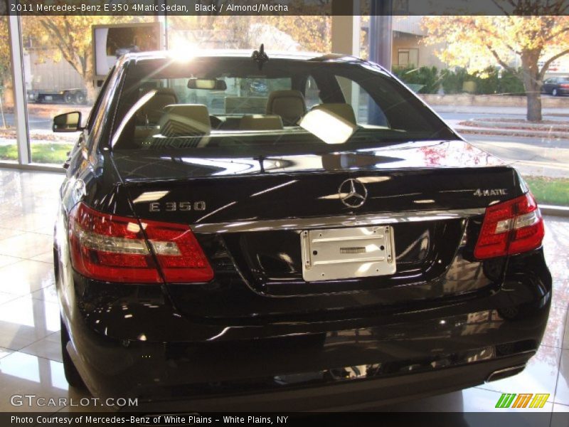 Black / Almond/Mocha 2011 Mercedes-Benz E 350 4Matic Sedan