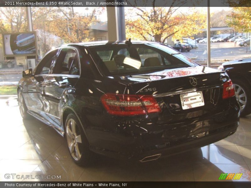 Black / Almond/Mocha 2011 Mercedes-Benz E 350 4Matic Sedan